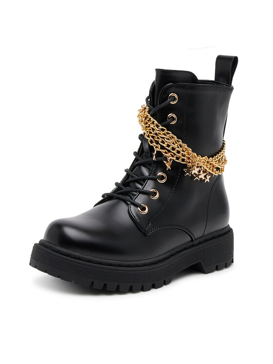 DeeZee DeeZee Bakancs CEO-CS5587-17A Fekete