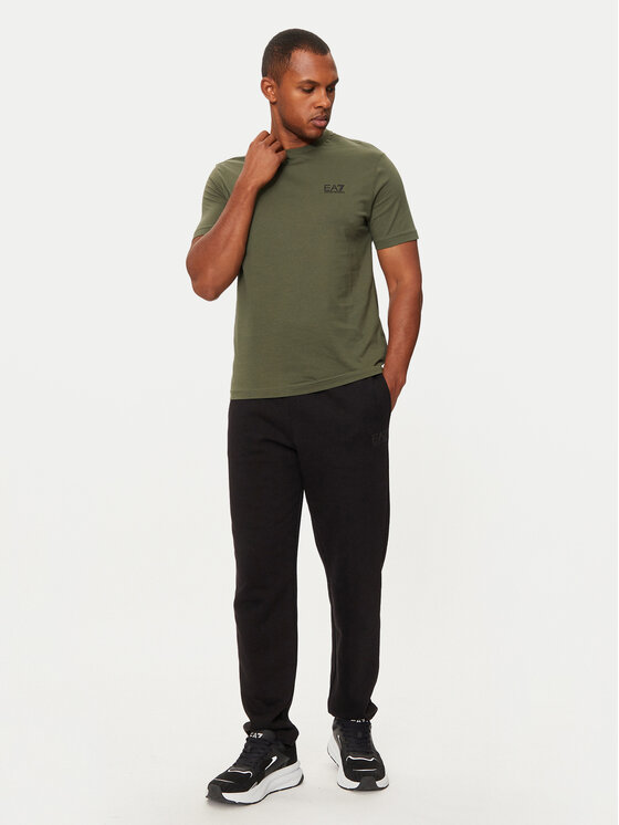 EA7 Emporio Armani EA7 Emporio Armani Тишърт 8NPT25-PJVPZ Зелен Regular Fit