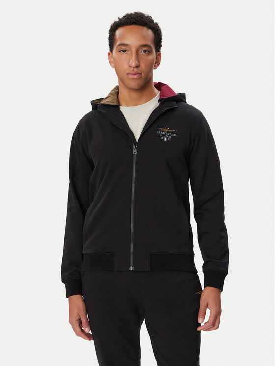 Aeronautica Militare Aeronautica Militare Trenirka 262TF0108UF00662 Črna Regular Fit