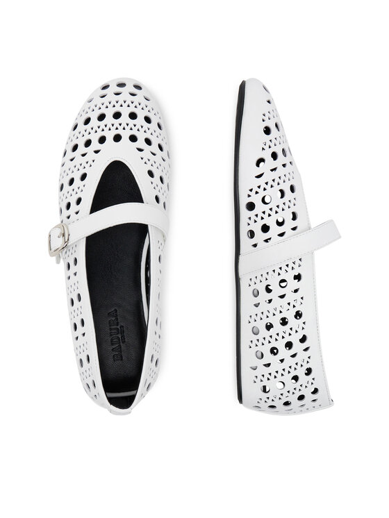 Badura Badura Ballerinas ELAN-SLT24067P-55 Weiß