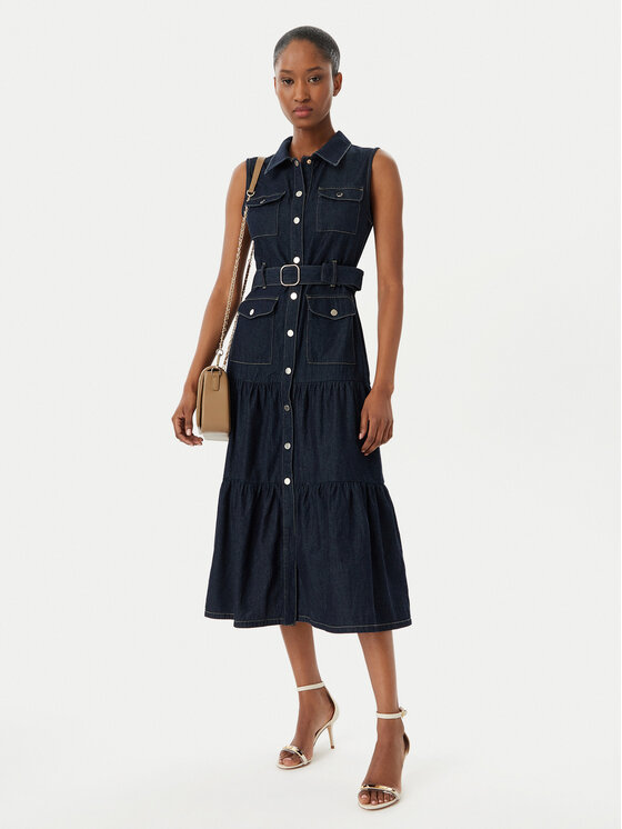 Morgan Morgan Jeanskleid 251-RNAUTICA Dunkelblau Regular Fit