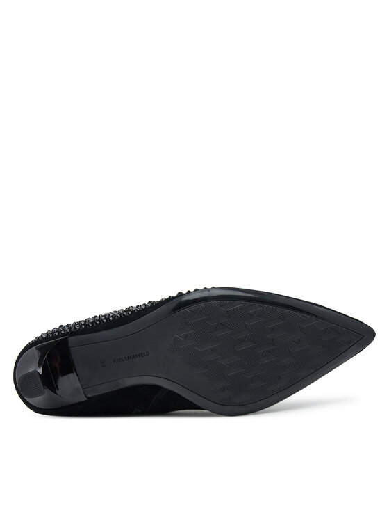 KARL LAGERFELD KARL LAGERFELD Μποτάκια Sienna KL32743A Μαύρο