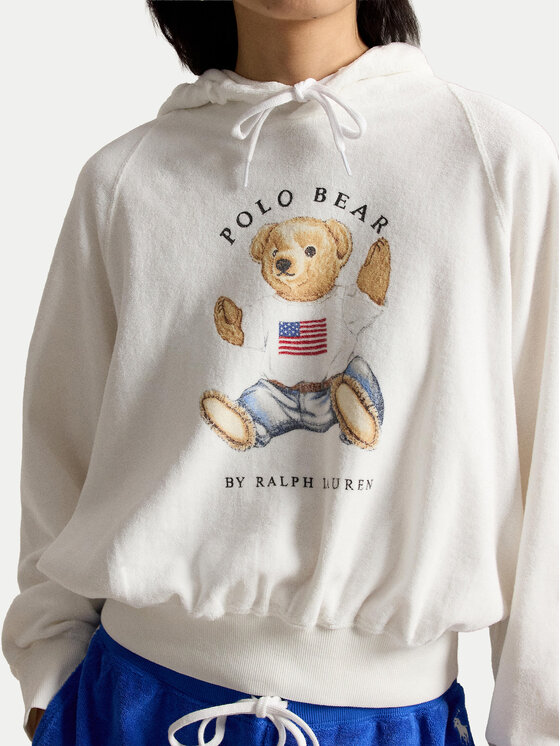 Polo Ralph Lauren Polo Ralph Lauren Felpa 211A12745001 Bianco Regular Fit
