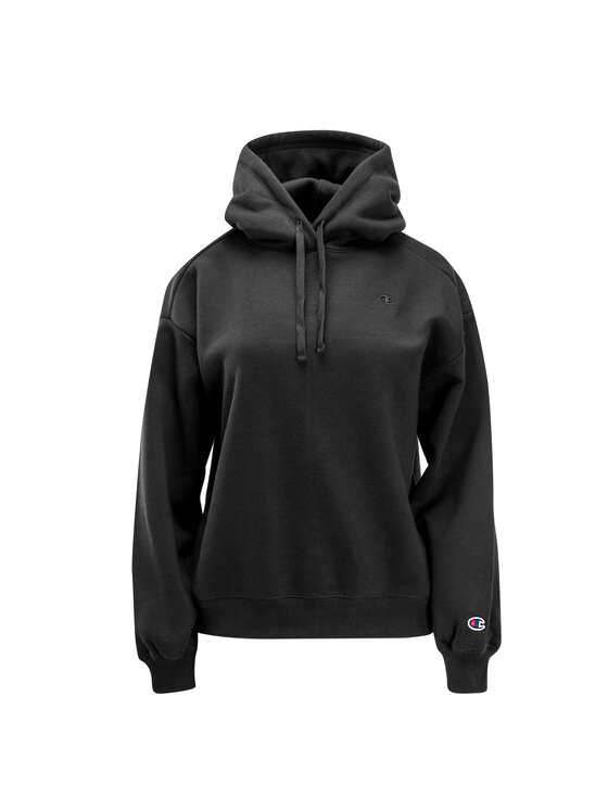 Champion Champion Bluza 116678-KK001-NBK_M Czarny Relaxed Fit