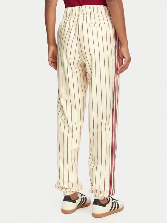 adidas adidas Teplákové kalhoty Pinstripe Firebird Track Ptan KT1851 Krémová Regular Fit