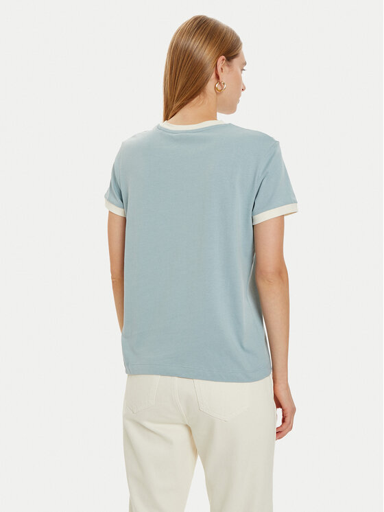 Guess Guess Футболка V4BI02 K8FQ4 Блакитний Regular Fit