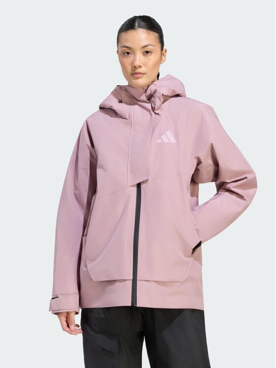 adidas adidas Kurtka narciarska 170222 Czerwony ciemny Regular Fit