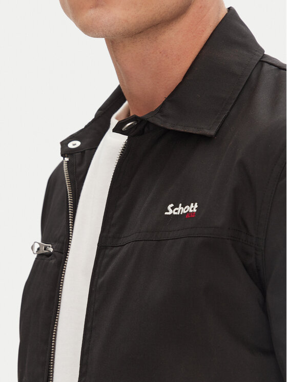 SCHOTT N.Y.C. SCHOTT N.Y.C. Демісезонна куртка CADAMS Чорний Regular Fit