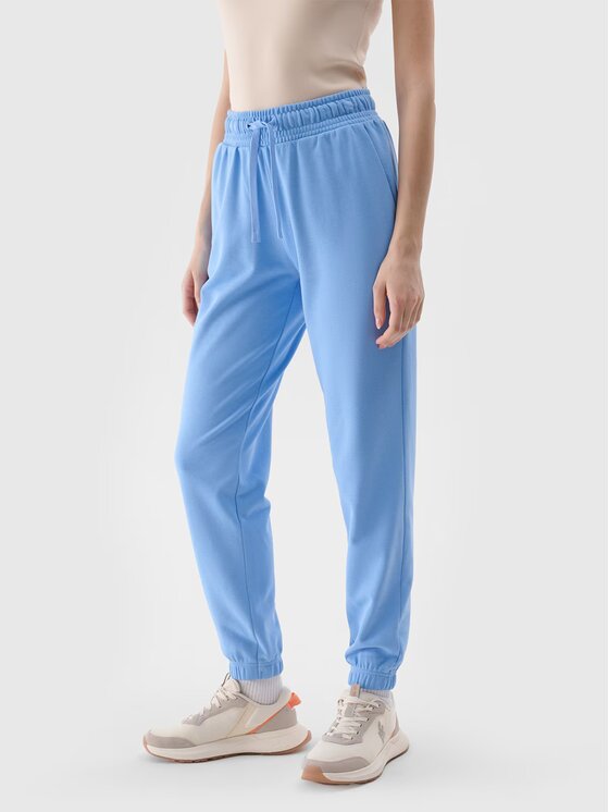4F 4F Teplákové kalhoty 4FWMM00TTROF1138-32S Tmavomodrá Regular Fit