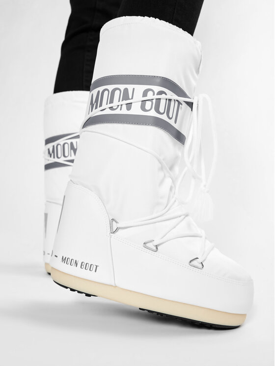 Moon Boot Moon Boot Μπότες Χιονιού Nylon 14004400006 Λευκό