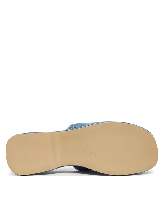 Pollini Pollini Klapki SA28248I0MTQ0707 Niebieski