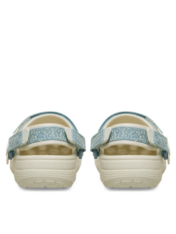 Crocs Crocs Iešļūcenes Clsc Dnm Flwr Adj BackstrapCgK 212511 Pelēks