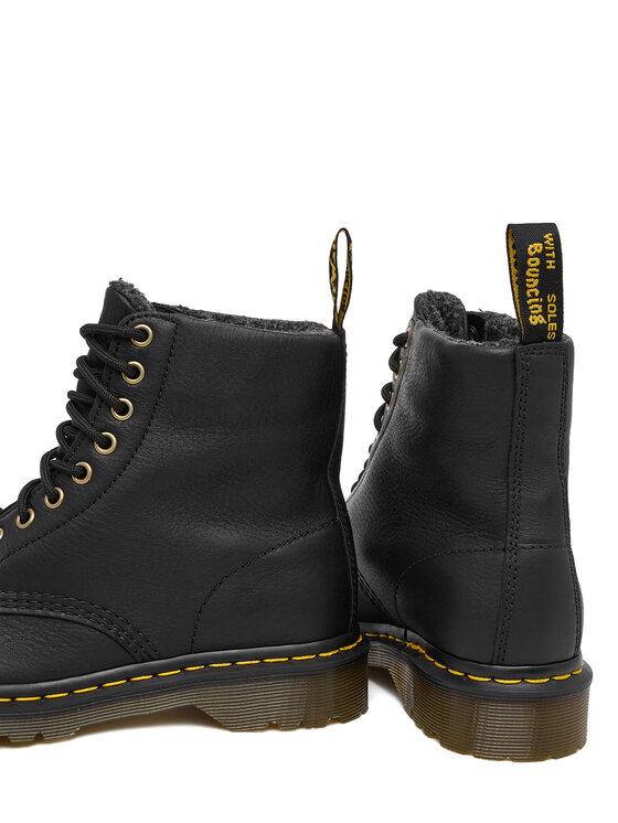 Dr. Martens Dr. Martens Schnürstiefel 1460 Wl Grizzly DM31873001 Schwarz