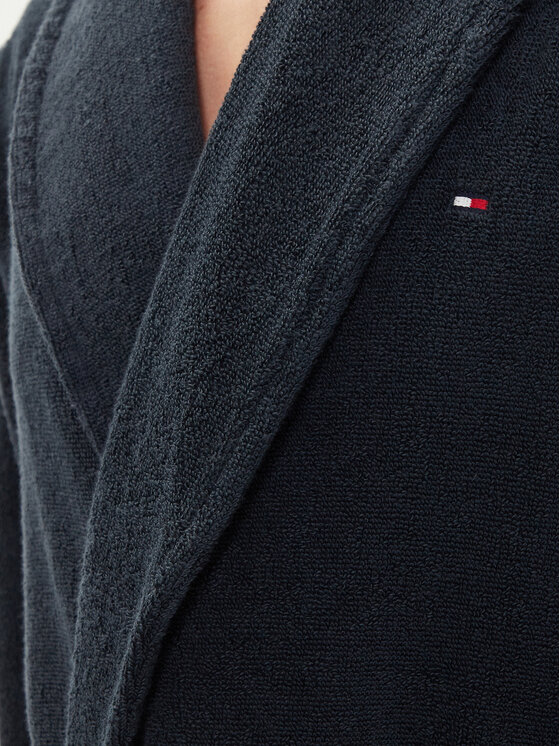 Tommy Hilfiger Tommy Hilfiger Ogrtač Icon Bathrobe 2S87905539 Tamnoplava