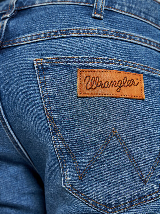 Wrangler Wrangler Jeansy Greensboro W15QU858F 112127101 Niebieski Regular Fit