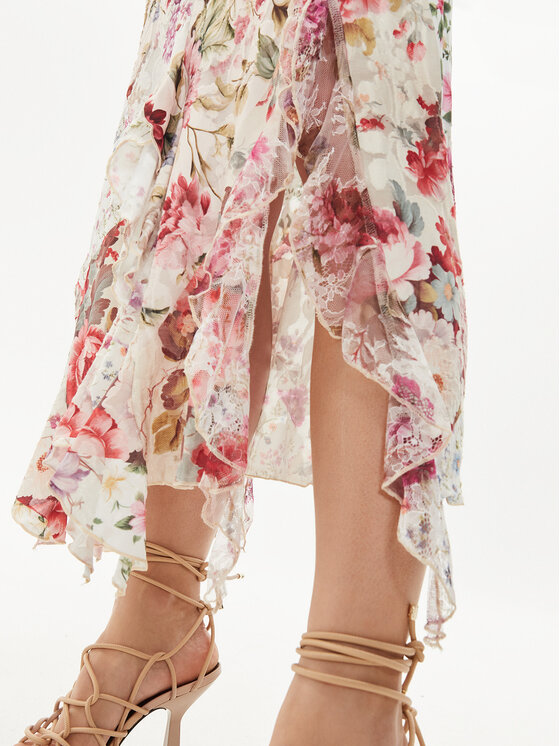 Desigual Desigual Nyári ruha Aura 24WWVKX2 Színes Regular Fit