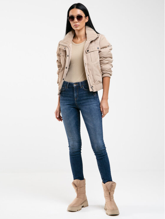BIG STAR BIG STAR Jeansy ADELA_512_190 Granatowy Skinny Fit