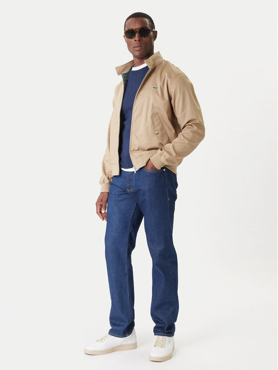 Lacoste Lacoste Bomberjacke BH7186 Beige Regular Fit
