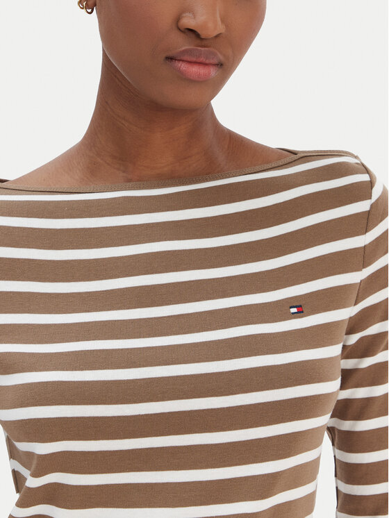 Tommy Hilfiger Tommy Hilfiger Bluza New Cody WW0WW40589 Bež Slim Fit