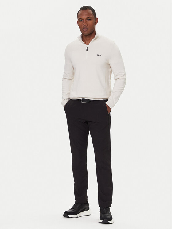 BOSS BOSS Светр Momentum-X QZ 50547898 Écru Regular Fit