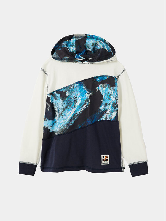 Desigual Desigual Felpa 23WBTK06 Écru Regular Fit