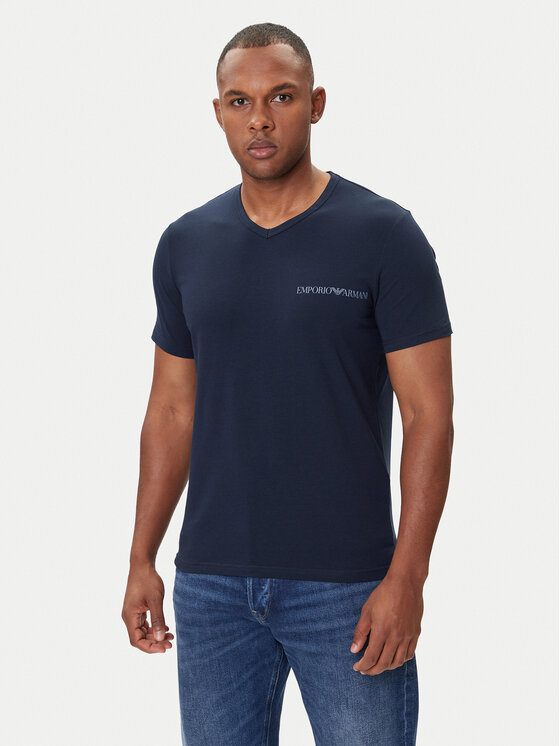 Emporio Armani Underwear Emporio Armani Underwear 2er-Set T-Shirts EM000392 AF10779 MB263 Dunkelblau Regular Fit