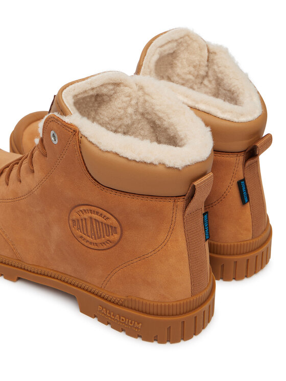 Palladium Palladium Schnürstiefeletten Sp20Cufflthwpwl 79067-257-M Braun