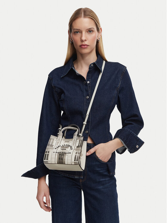 KARL LAGERFELD Дамска чанта B2W30282 Сив