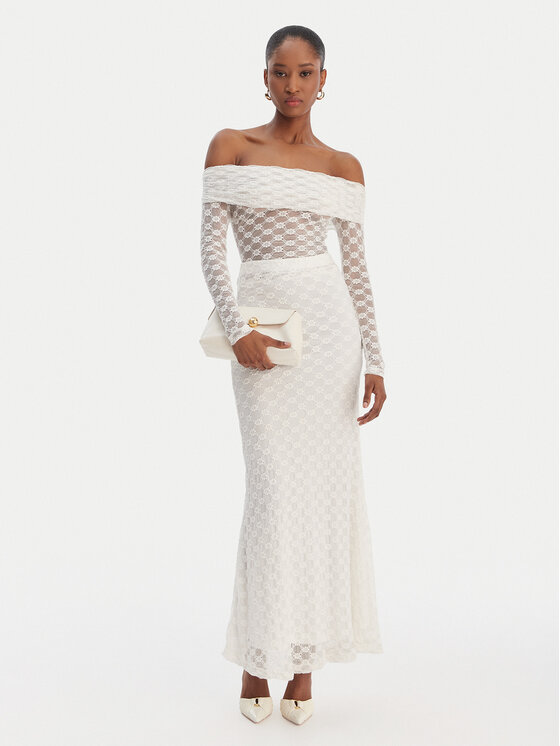 Bardot Bardot Блуза 59742TB Бял Regular Fit