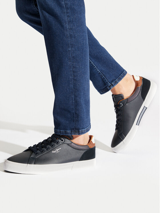 Pepe Jeans Pepe Jeans Πάνινα παπούτσια Kenton Court PMS30839 Σκούρο μπλε