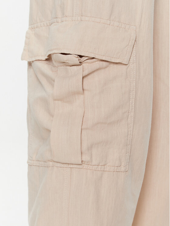 Pantaloni di tessuto BDG LUCA LINEN CARGO 76475151...