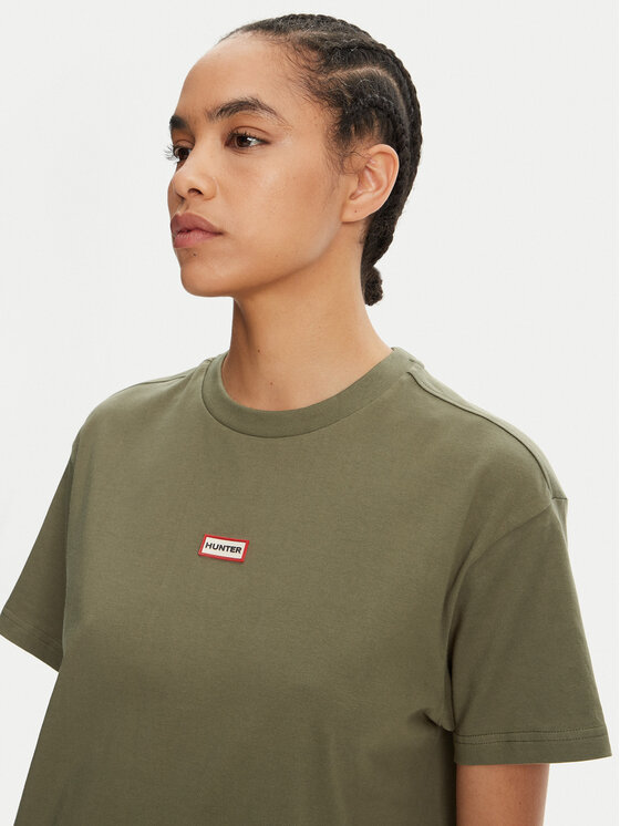 Hunter Hunter Vsakodnevna obleka Carron HARW0055251 Khaki Regular Fit