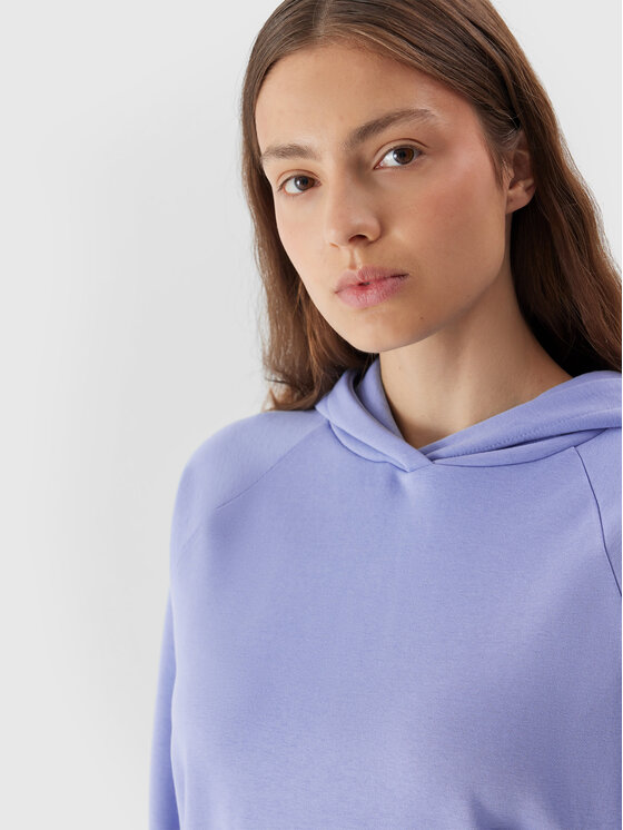 4F 4F Felpa 4FAW23TSWSF0725 Blu Regular Fit