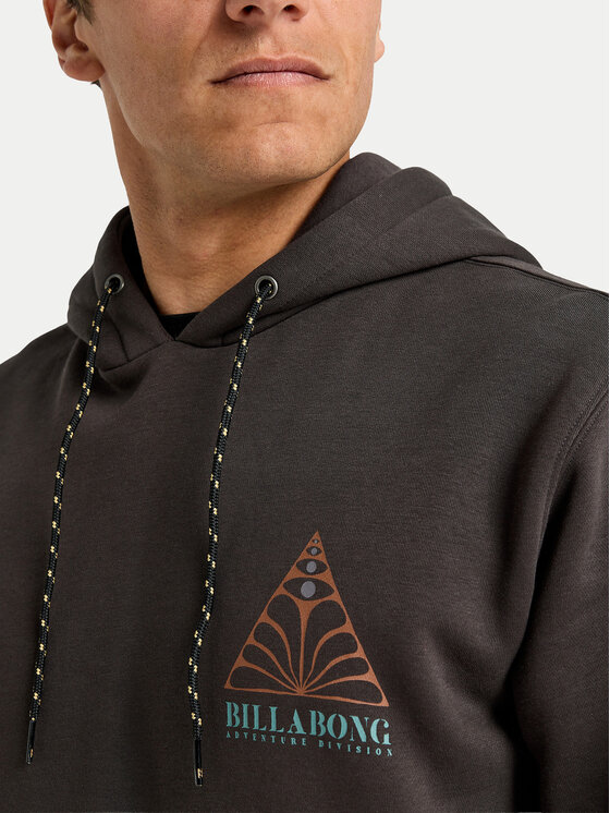 Billabong Billabong Mikina Floating Po EBYSF00174 Čierna Regular Fit