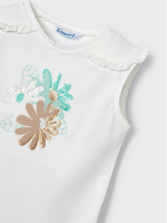 Completo maglietta e gonna 3950 Multicolore