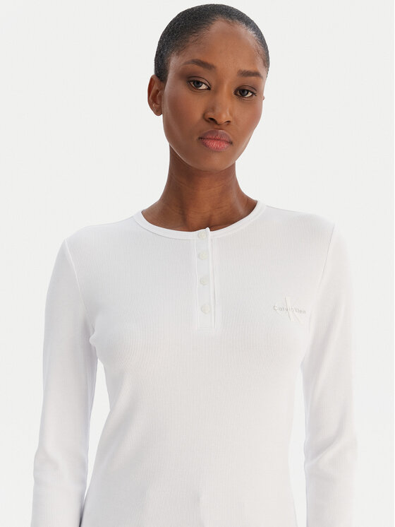 Calvin Klein Jeans Calvin Klein Jeans Μπλουζάκι LV047E201G Λευκό Regular Fit