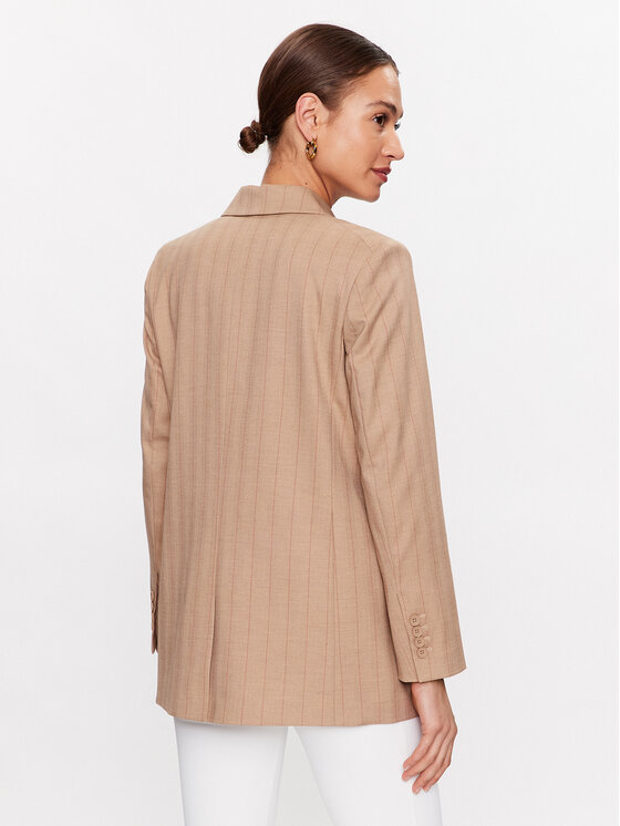 DKNY DKNY Sakko P3BCUO60 Beige Regular Fit