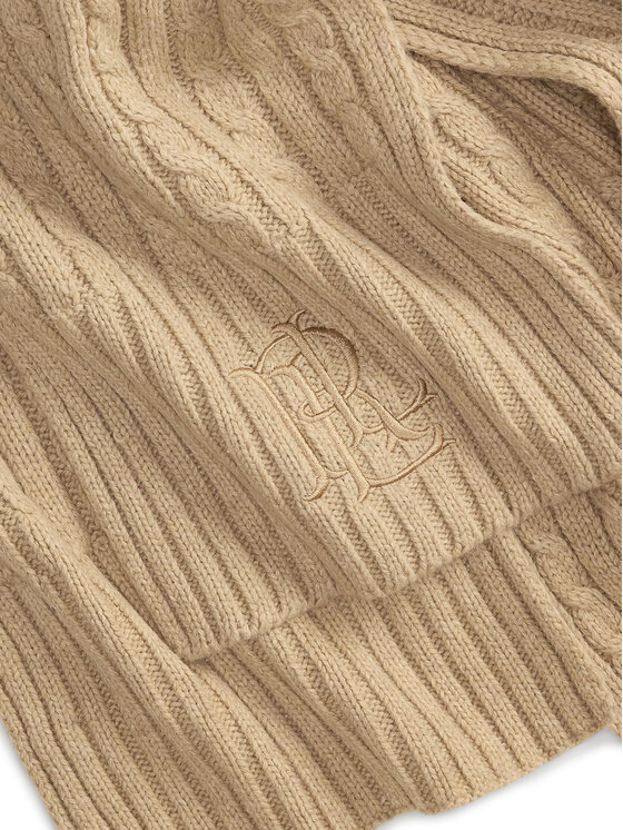 LAUREN RALPH LAUREN LAUREN RALPH LAUREN Шарф 454P23506001 Темно-бежевий