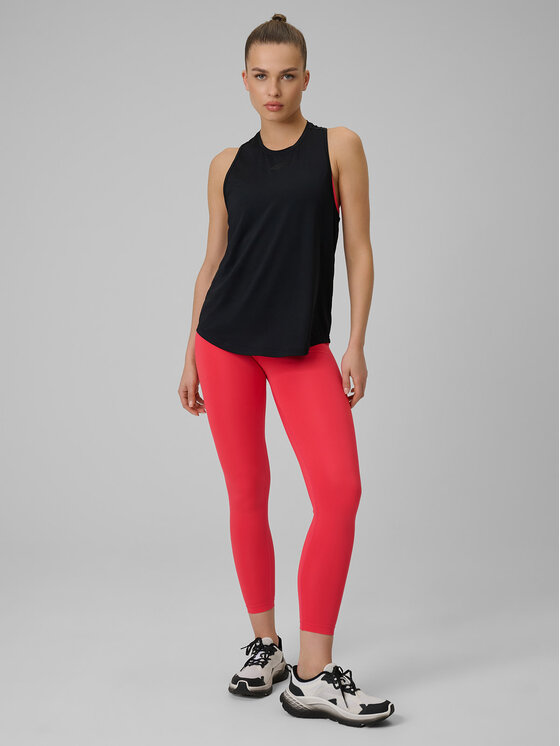 4F 4F Koszulka techniczna BASIC+ Czarny Regular Fit