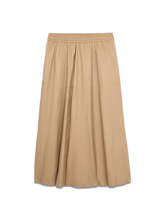 Oltre Oltre Gonna midi 1160J000282N002 Écru A-Line Fit