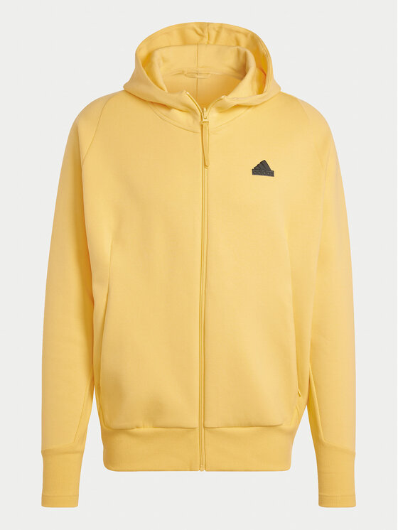 adidas adidas Bluza Z.N.E. Premium IR5237 Żółty Loose Fit
