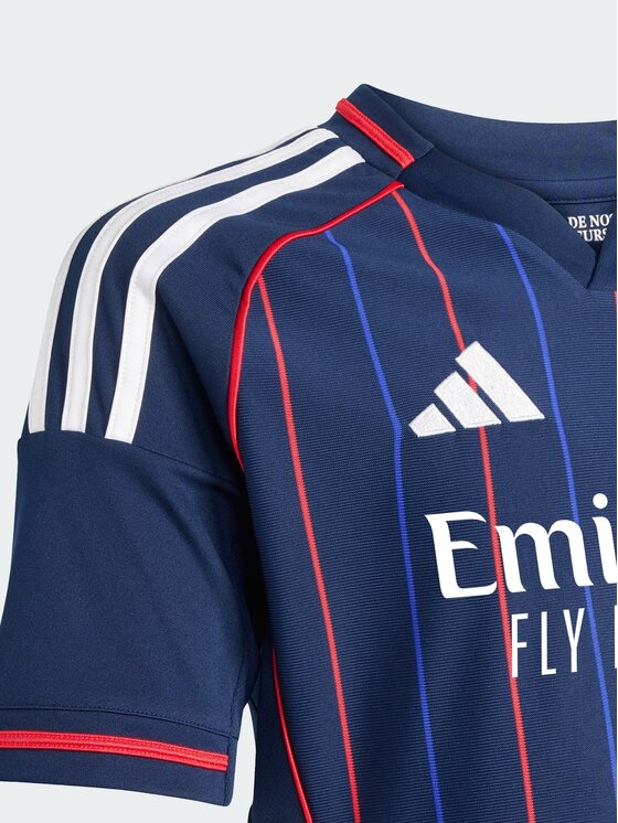 adidas adidas Koszulka techniczna Olympique Lyonnais 25/26 Away Jersey Niebieski jasny Reglan Fit