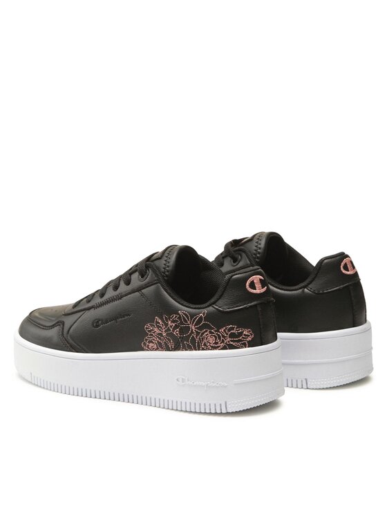 Champion Champion Sneakersy Rebound Platform Flower S11549-CHA-KK001 Černá