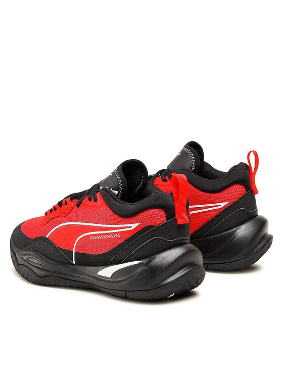 Puma Puma Buty do koszykówki Playmaker Jr 387353 02 Czerwony