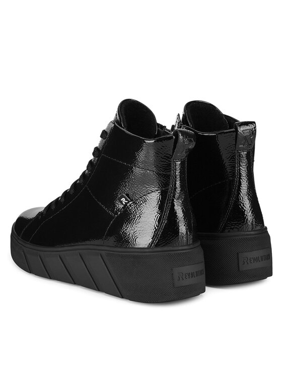 Rieker Revolution Lifestyle Rieker Revolution Lifestyle Škornji W0561-01 Črna