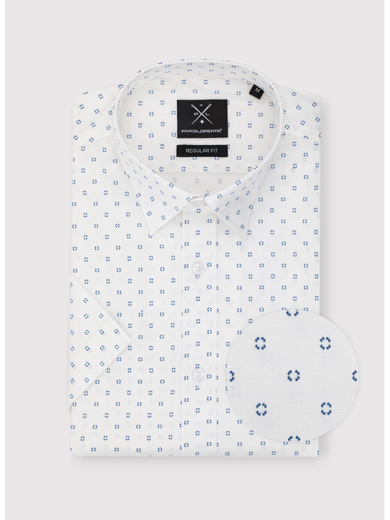 Pako Lorente Pako Lorente Koszula P25SF-1K-016 Biały Regular Fit
