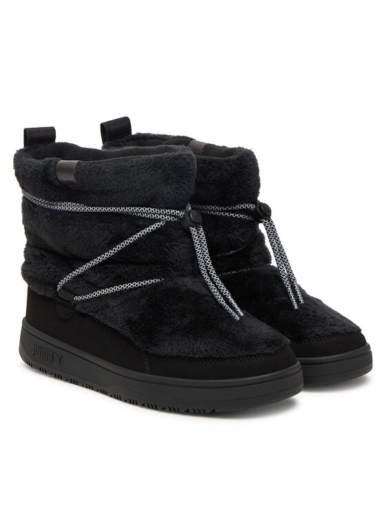 Puma Puma Μπότες Χιονιού Snowbae Suede Wns 402175 01 Μαύρο