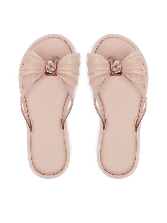 Melissa Melissa Japonki Mini Melissa Flip Flop Iv Inf 35749 Beżowy