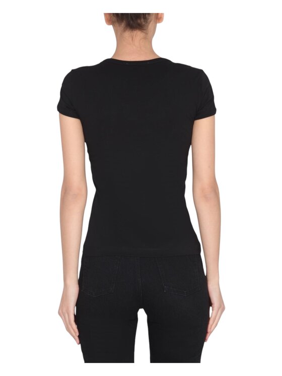 LOVE MOSCHINO LOVE MOSCHINO T-shirt ea0709 Nero Regular Fit