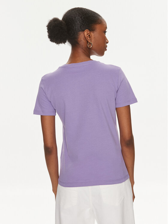 Elisabetta Franchi Elisabetta Franchi T-Shirt MA-52N-41E2-V180 Μωβ Regular Fit